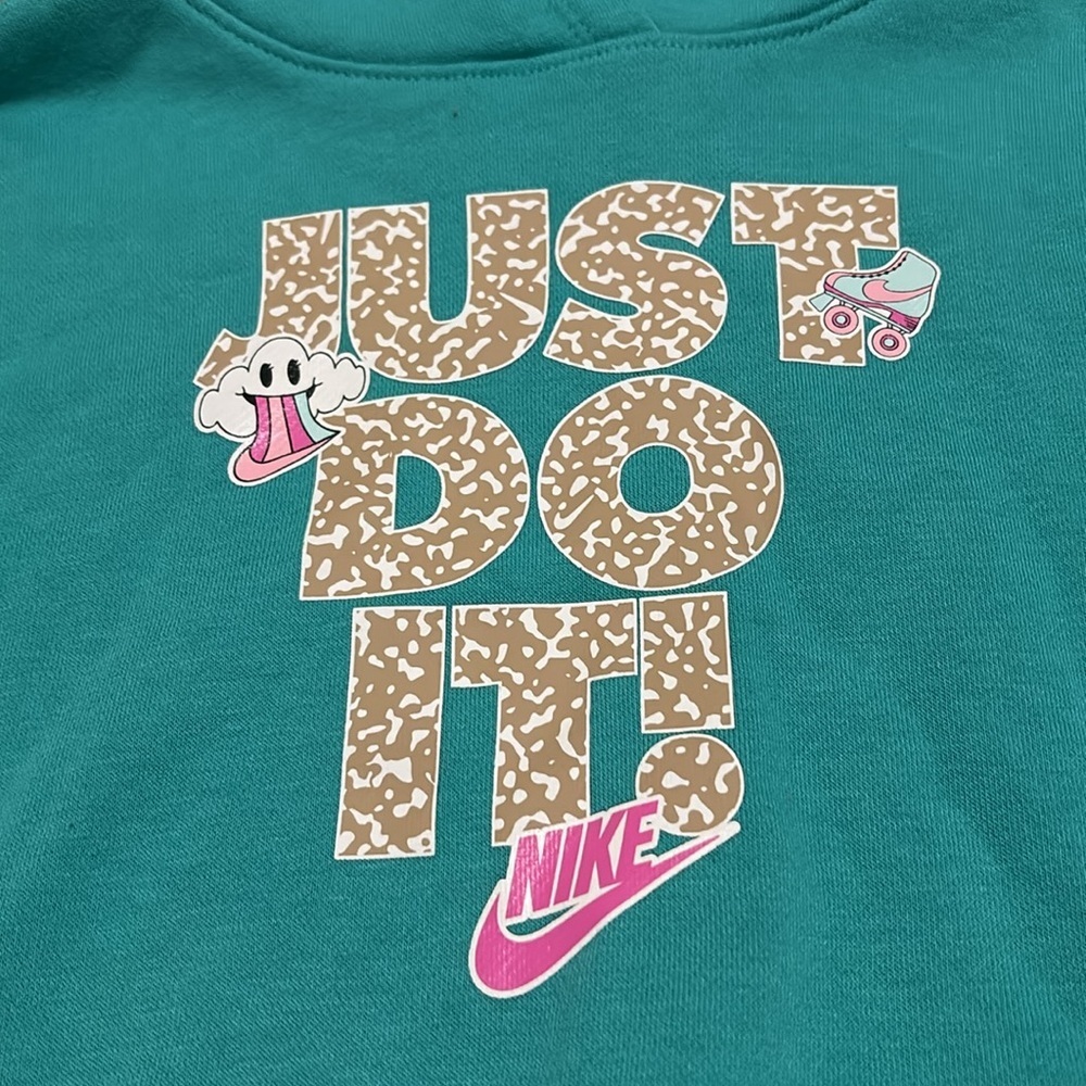 Nike Just Do It Girls 6X Hoodie - Picture 3 of 6